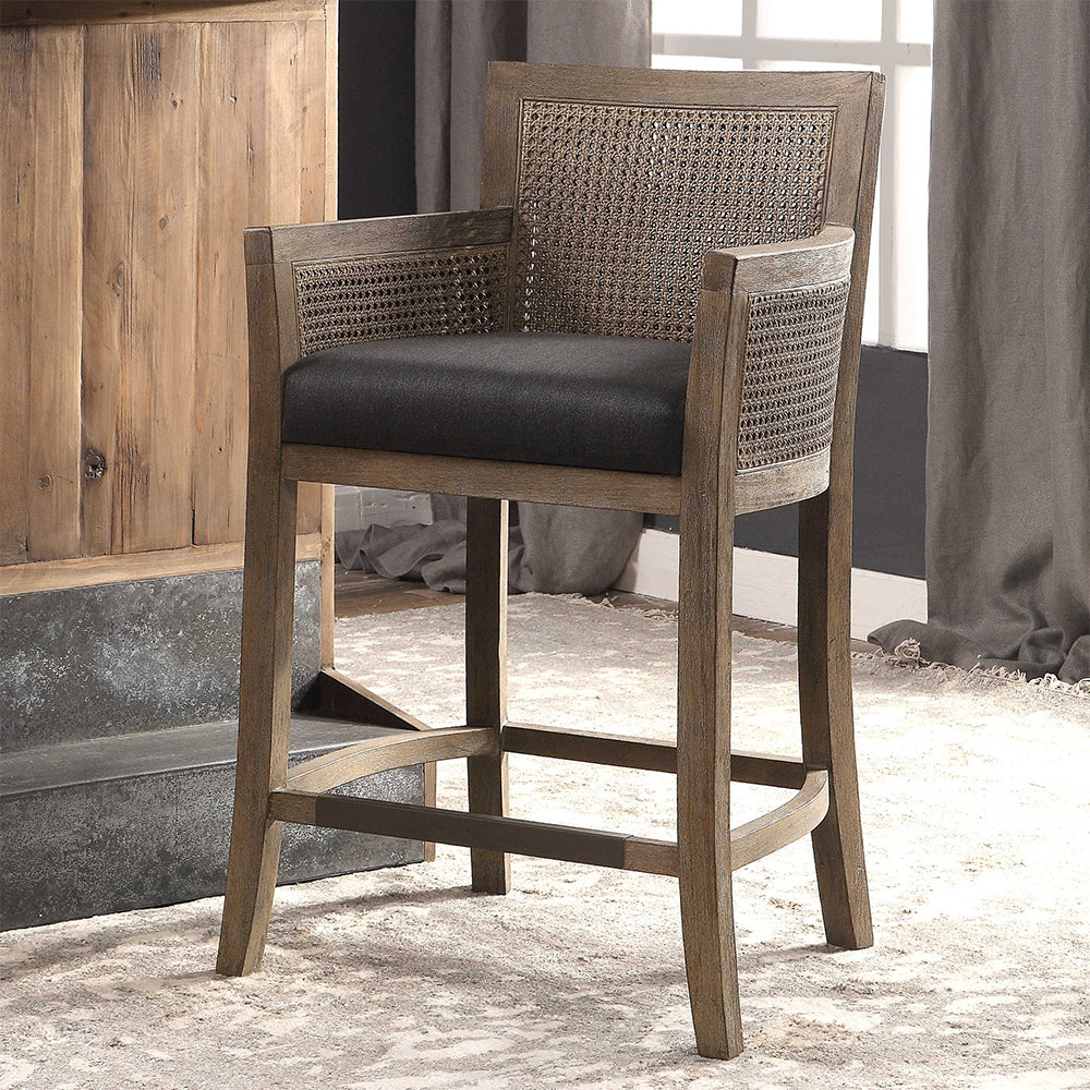 COUNTER STOOL, GRAY