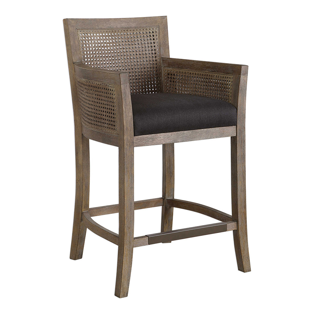 COUNTER STOOL, GRAY