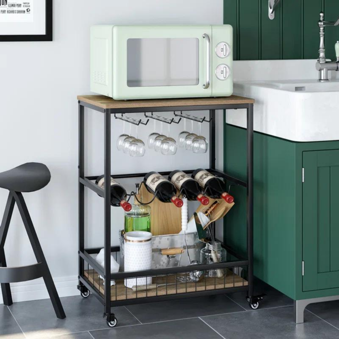 Durbanville Industrial Bar Cart