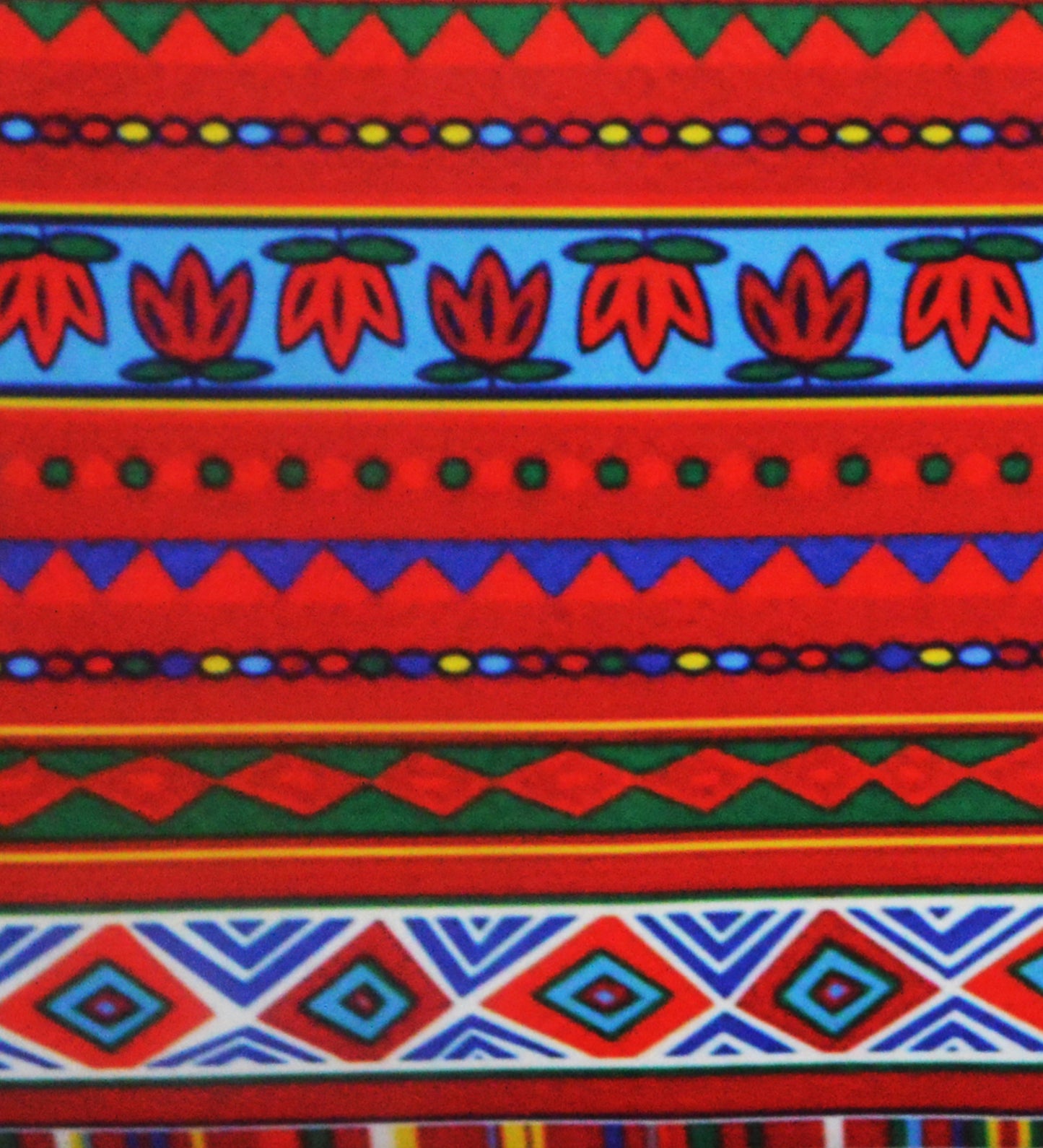 Veda Upholstered Bench (Banjara Embroidery)
