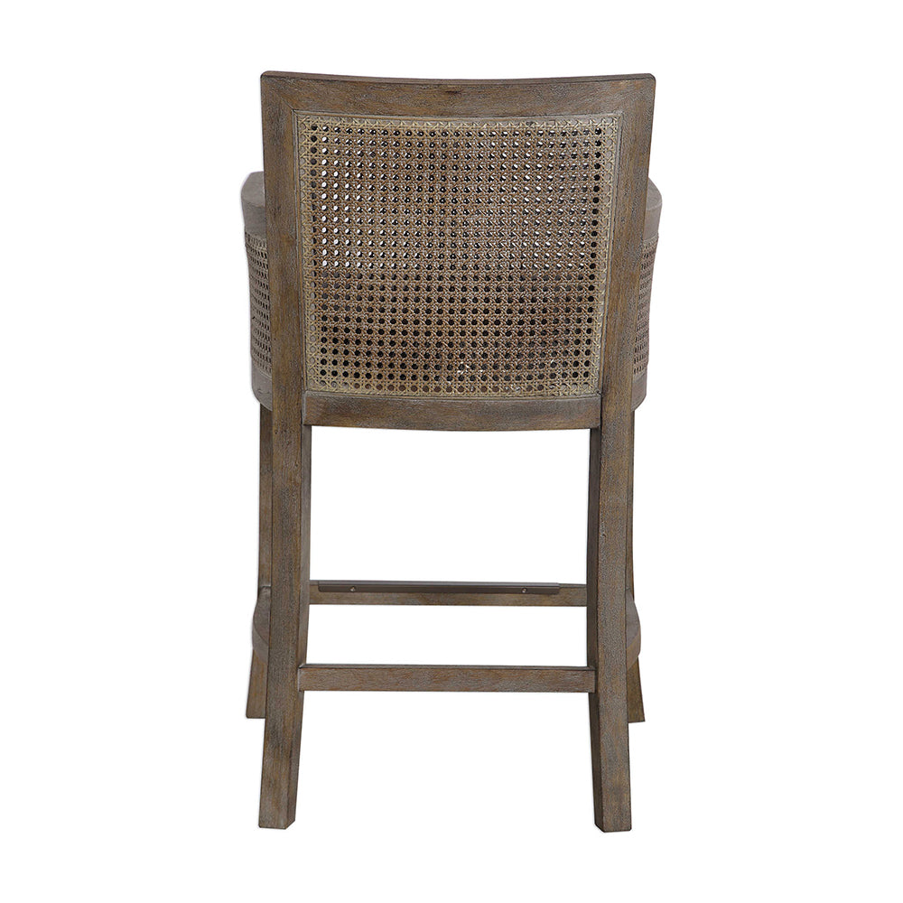 COUNTER STOOL, GRAY