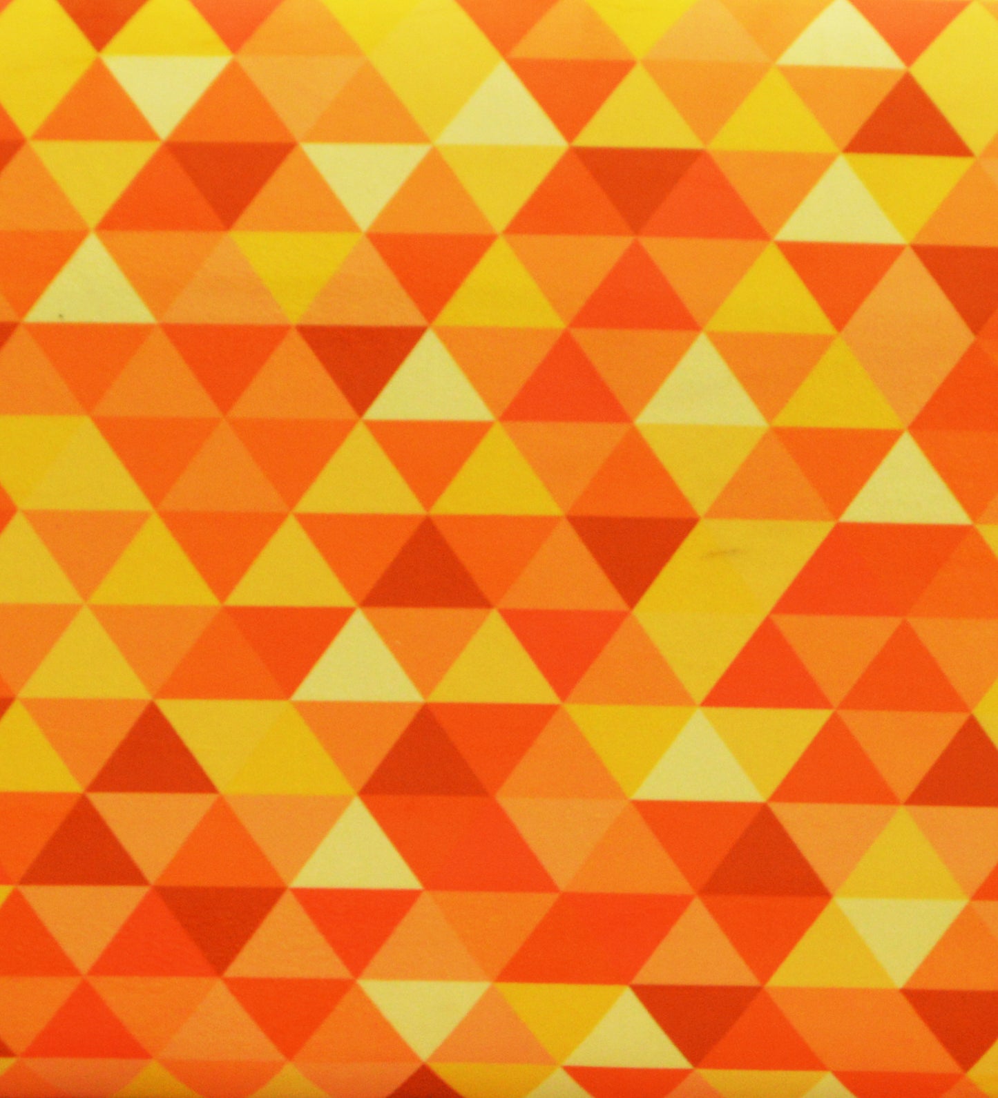 Veda Upholstered Bench (Sunset Triangle Print)