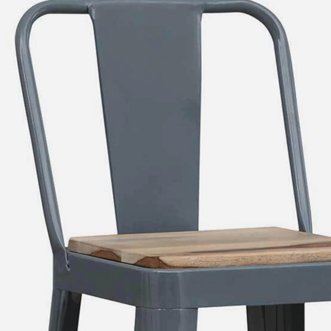 Rustic High Bar Chair
