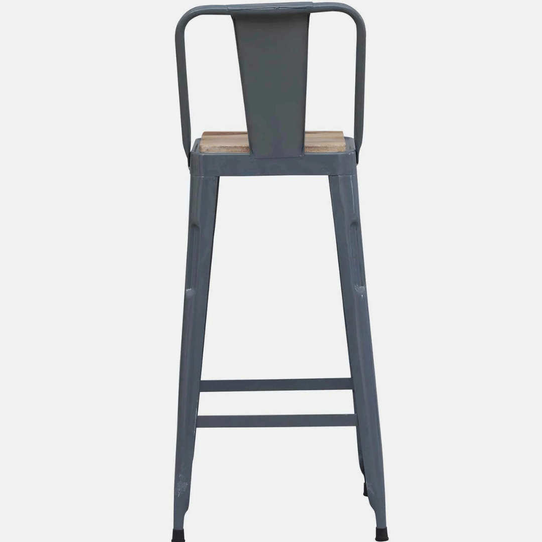 Rustic High Bar Chair