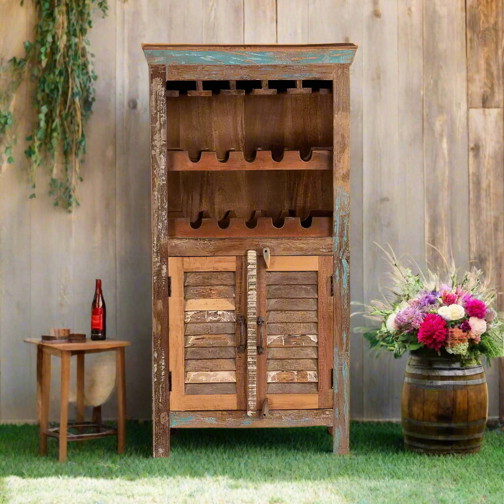 Vintage Salvaged Bar Cabinet