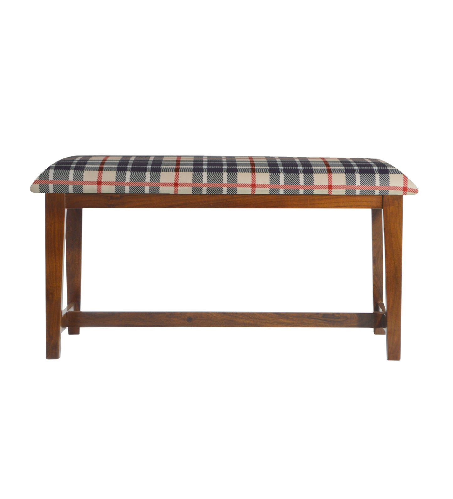Veda Upholstered Bench (Chinoiserie Print)