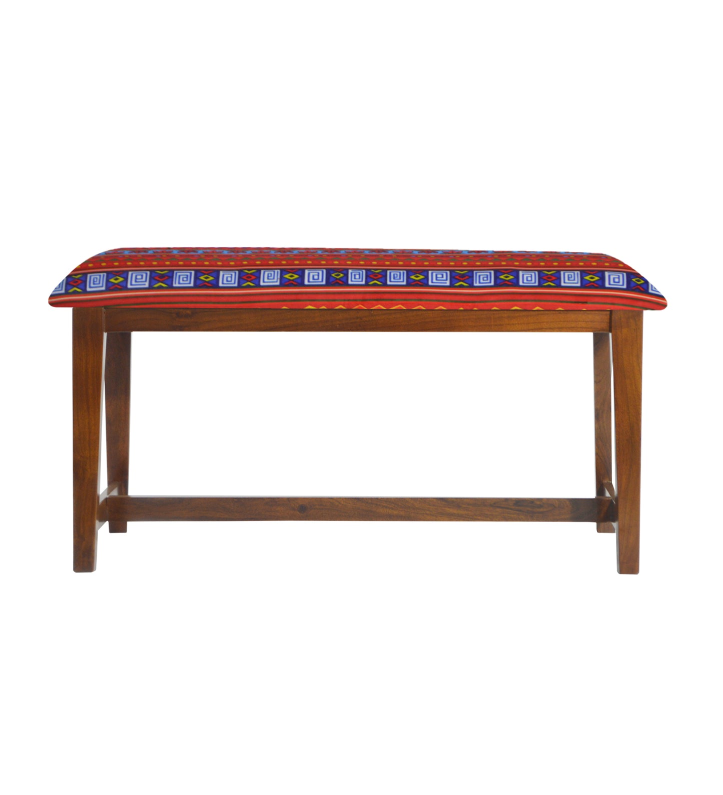 Veda Upholstered Bench (Banjara Embroidery)