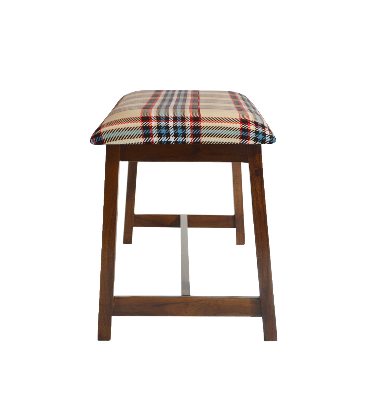 Veda Upholstered Bench (Chinoiserie Print Baige) (Copy)