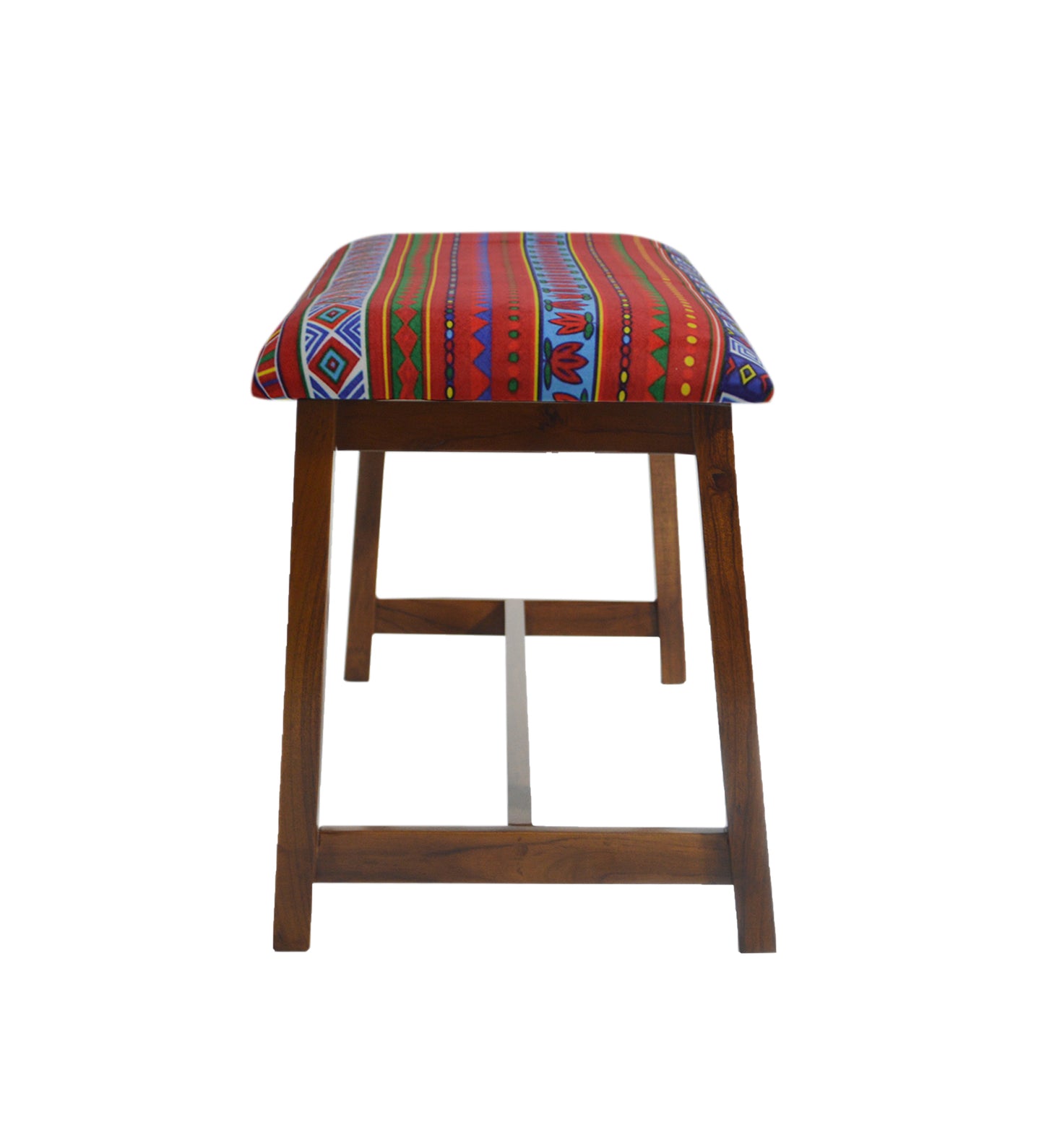 Veda Upholstered Bench (Banjara Embroidery)
