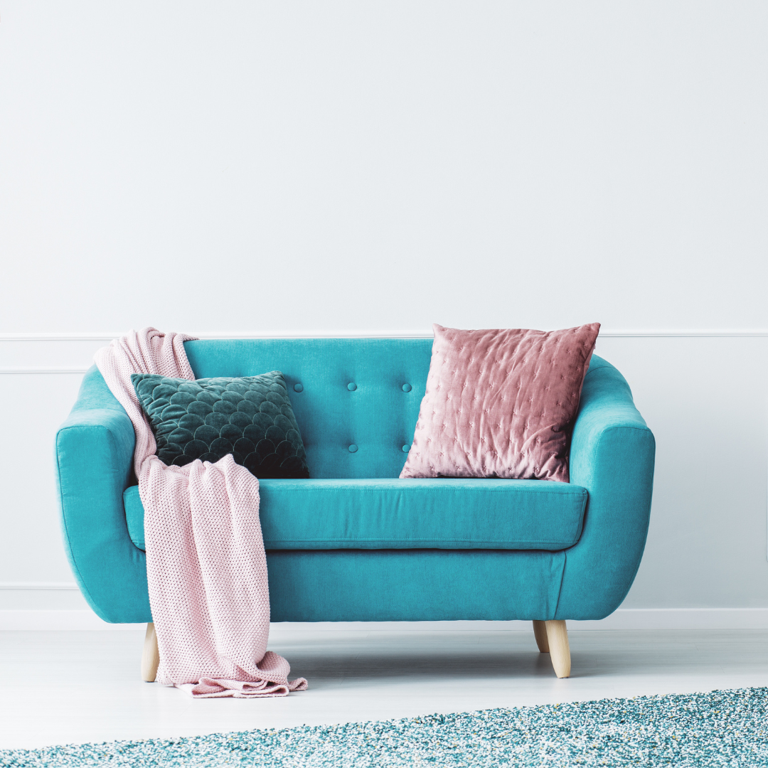 Unwind in Style: Azure Haven 2-Seater Sofa