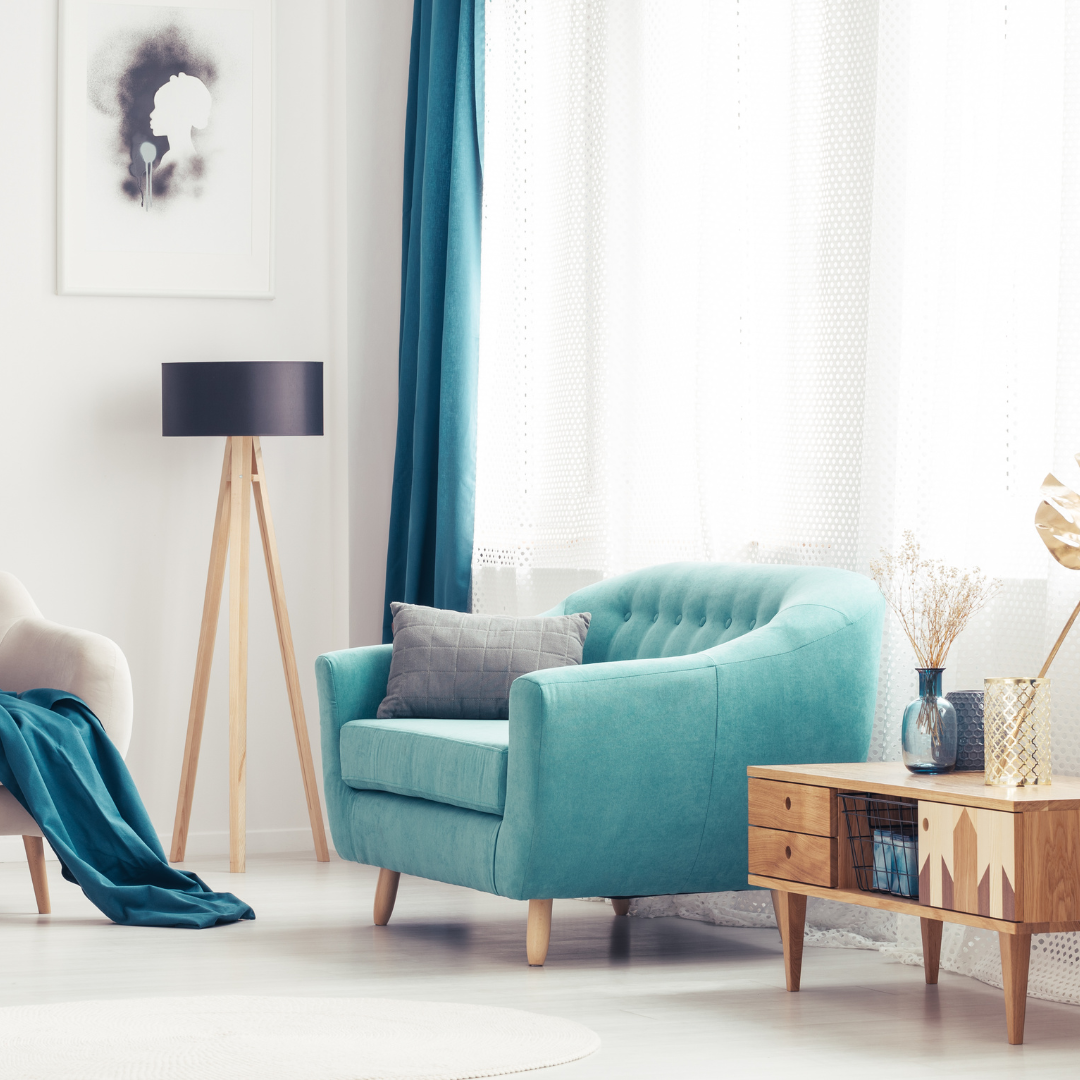 Unwind in Style: Azure Haven 2-Seater Sofa