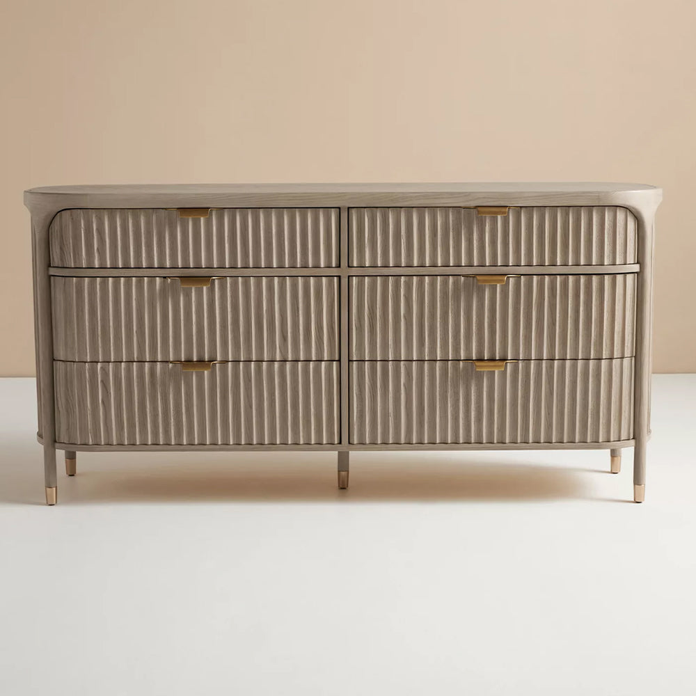 HeritageWood Six-Drawer Dresser