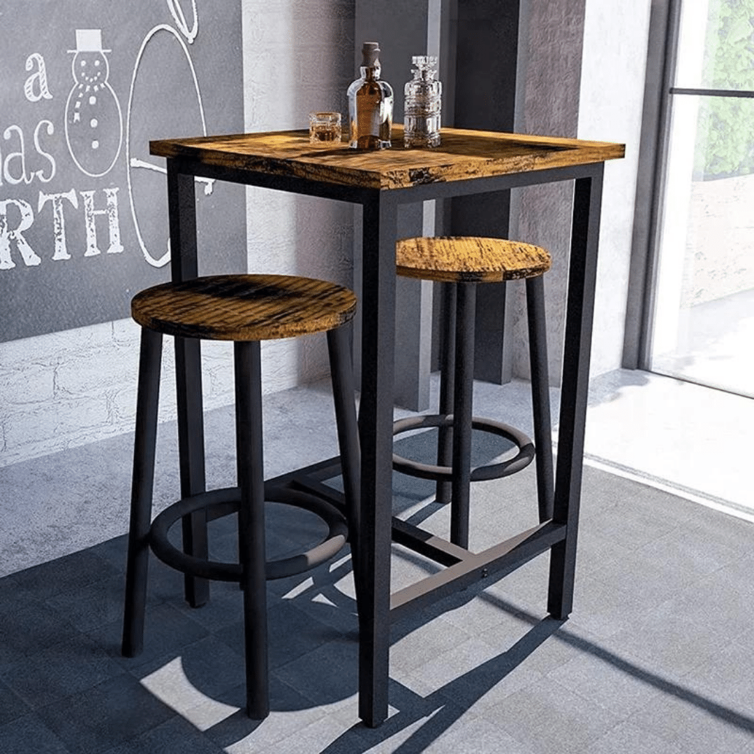 Rustic Bar Dining Set