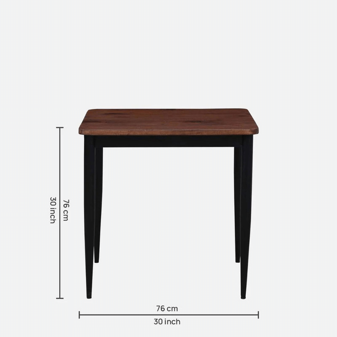 Industrial Dining Set Four Seater