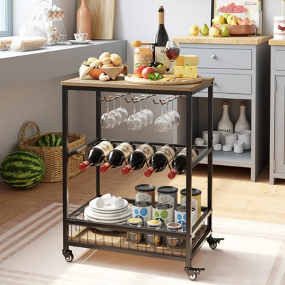Durbanville Industrial Bar Cart