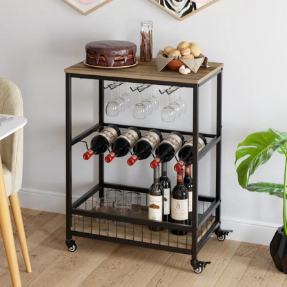Durbanville Industrial Bar Cart