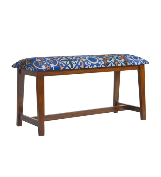 Veda Upholstered Bench (Lattice Tile)