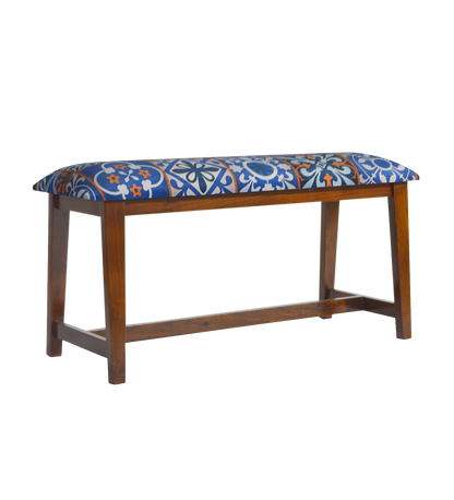 Veda Upholstered Bench (Lattice Tile)