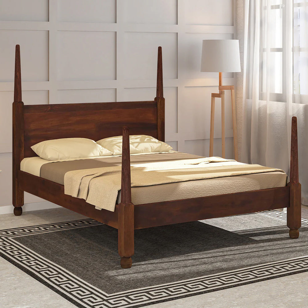 Crowned Elegance Poster Bed