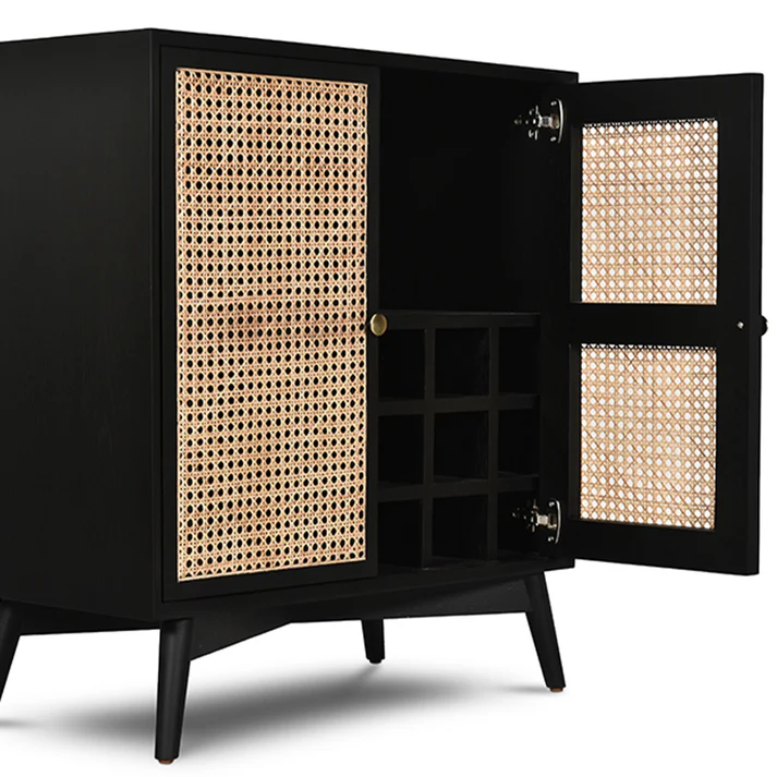 Wicker Whiskey Wardrobe