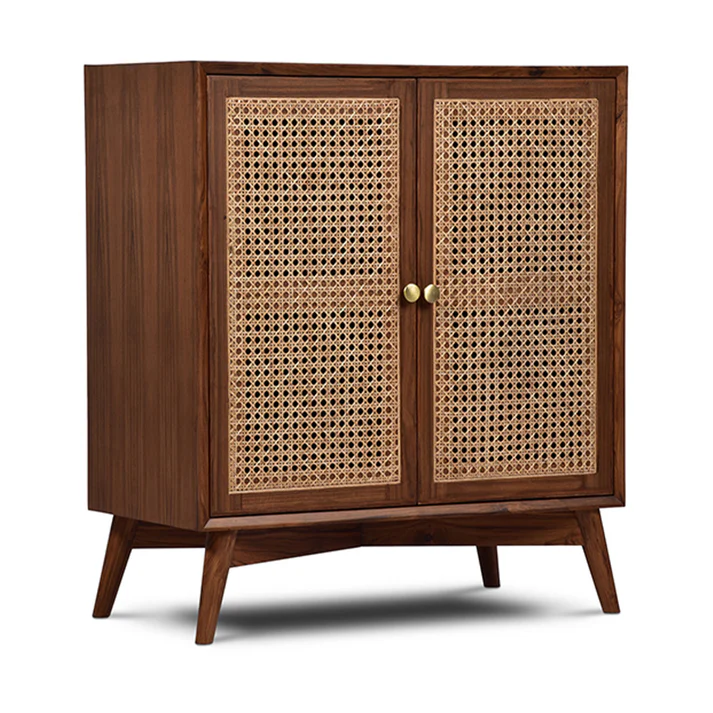 Wicker Whiskey Wardrobe