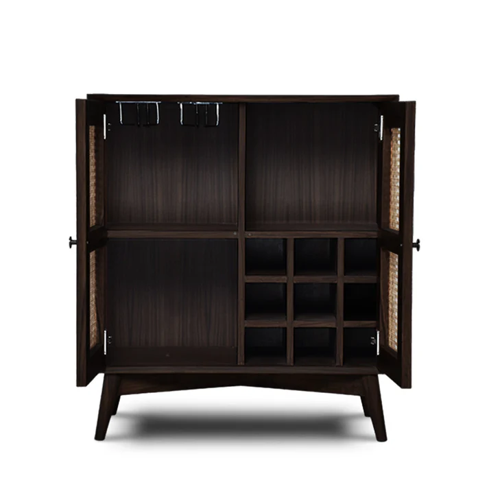 Wicker Whiskey Wardrobe