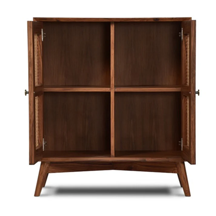 Wicker Whiskey Wardrobe