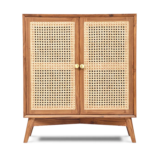 Wicker Whiskey Wardrobe
