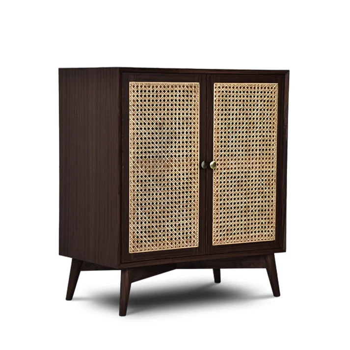 Wicker Whiskey Wardrobe
