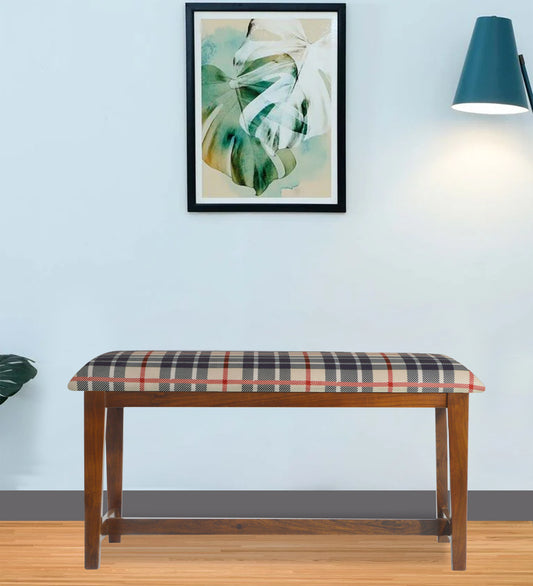 Veda Upholstered Bench (Chinoiserie Print)