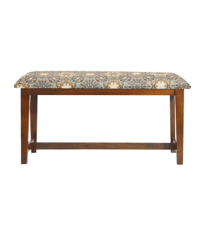 Veda Upholstered Bench (Medallion Pattern)